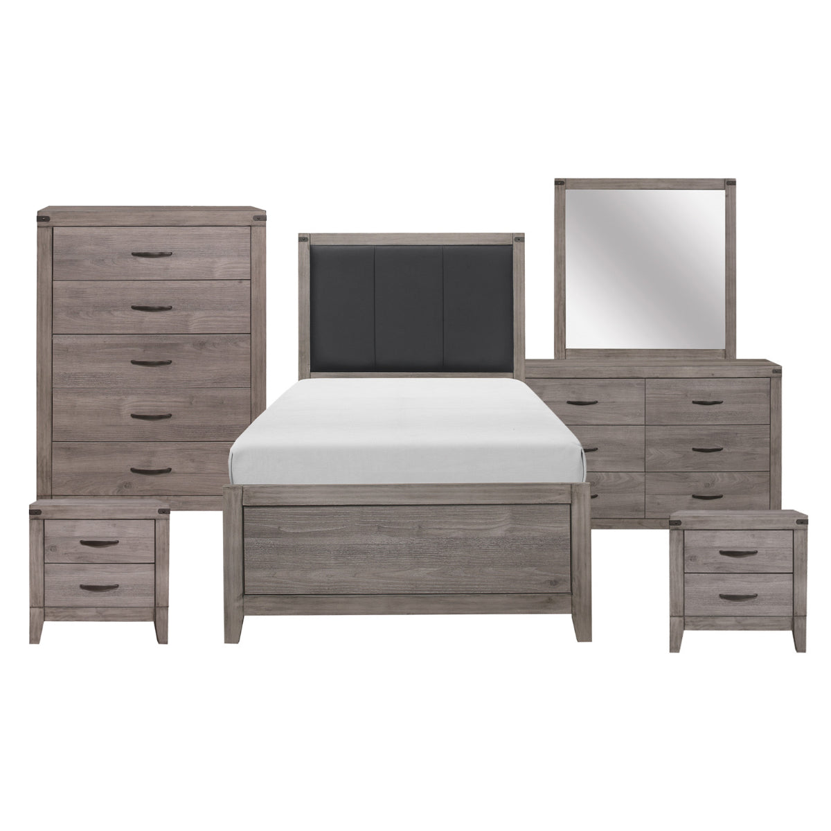 Woodrow - Bedroom Set - Grey
