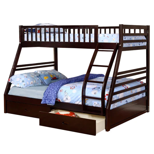 Torvik - Twin/Full Bunk Bed - Espresso