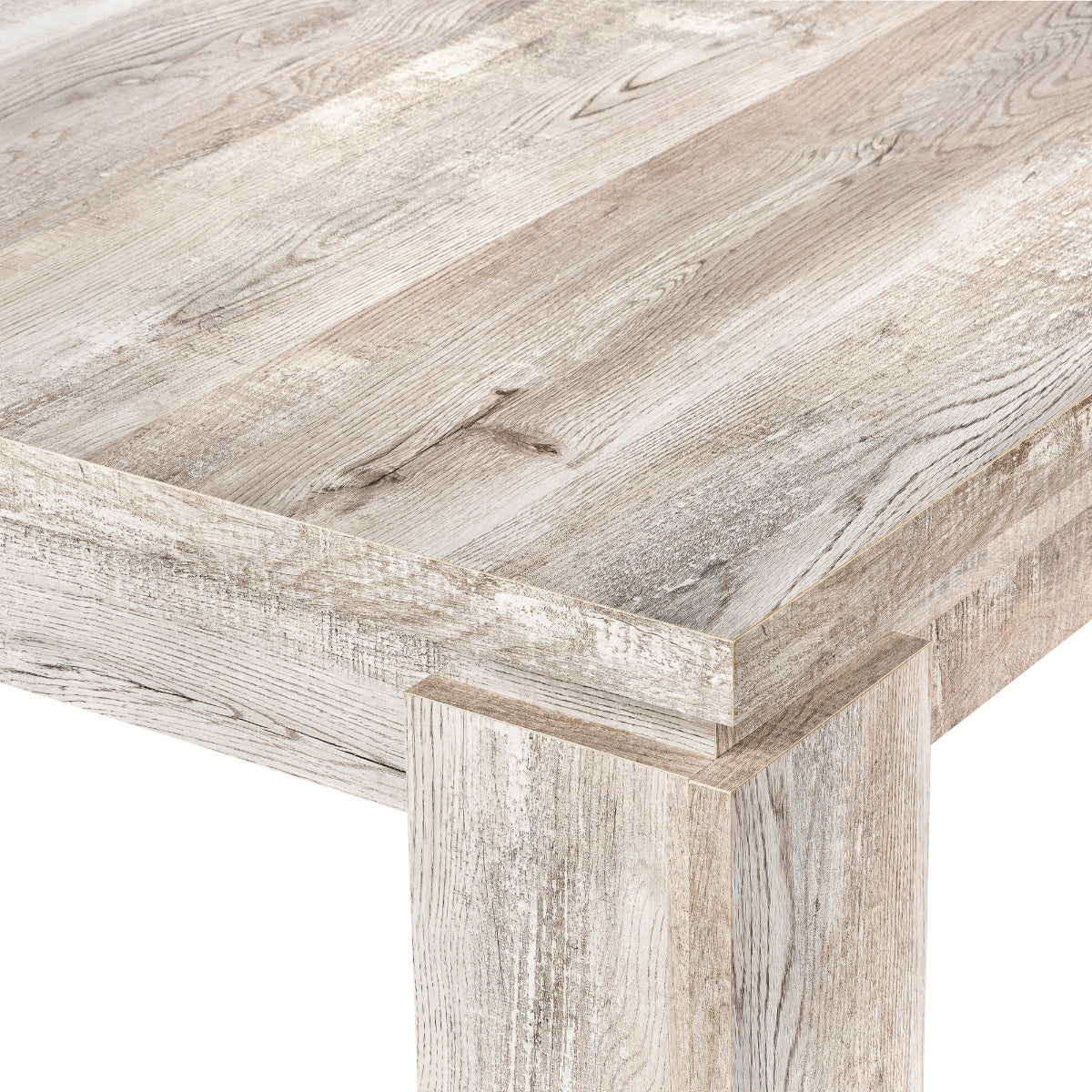 Corentin - Table A Manger - Faux Bois Taupe