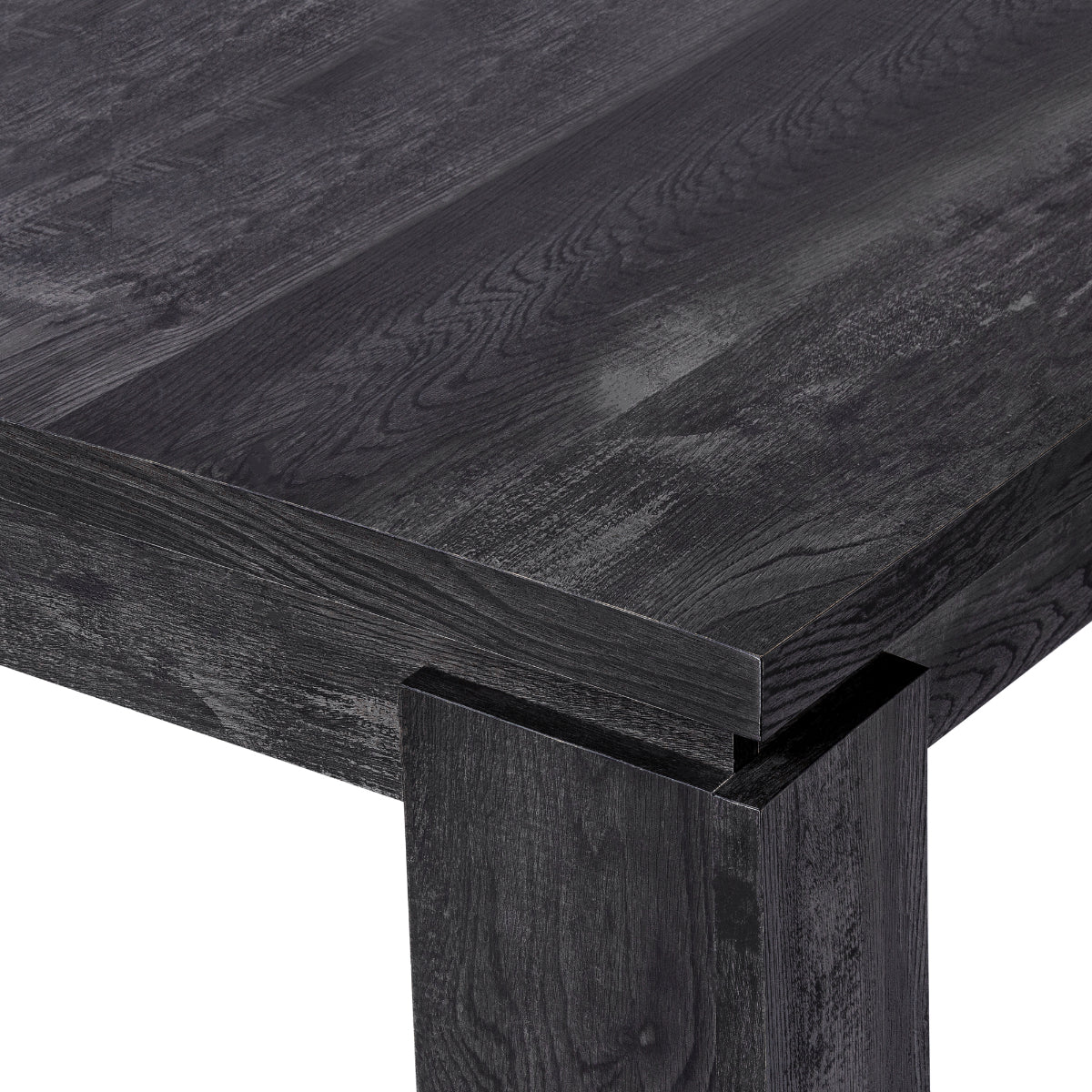 Corentin - Table A Manger - Faux Bois Noir