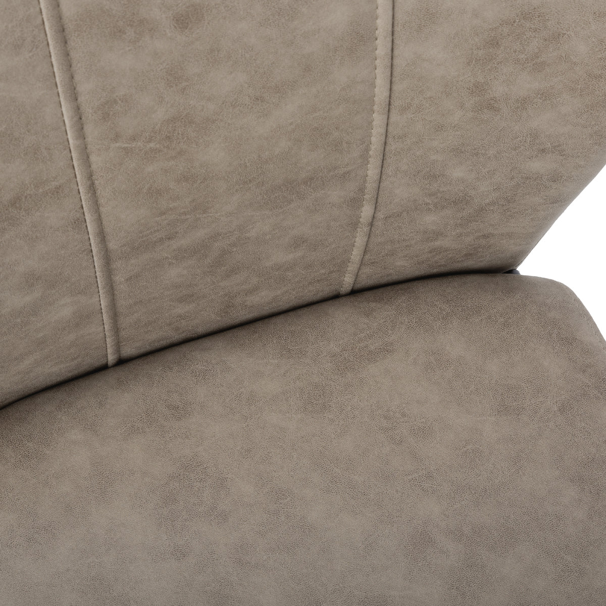 Alina - Chaise de Salle à Manger - Tissu Taupe