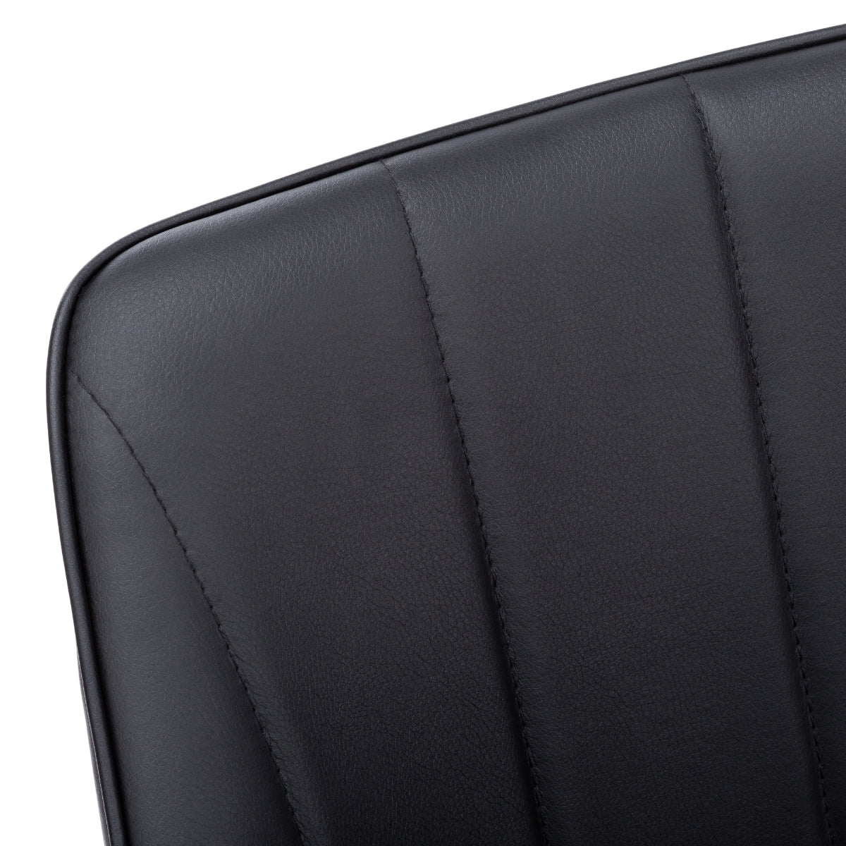 Vera - Dining Chair - Black PU Leather