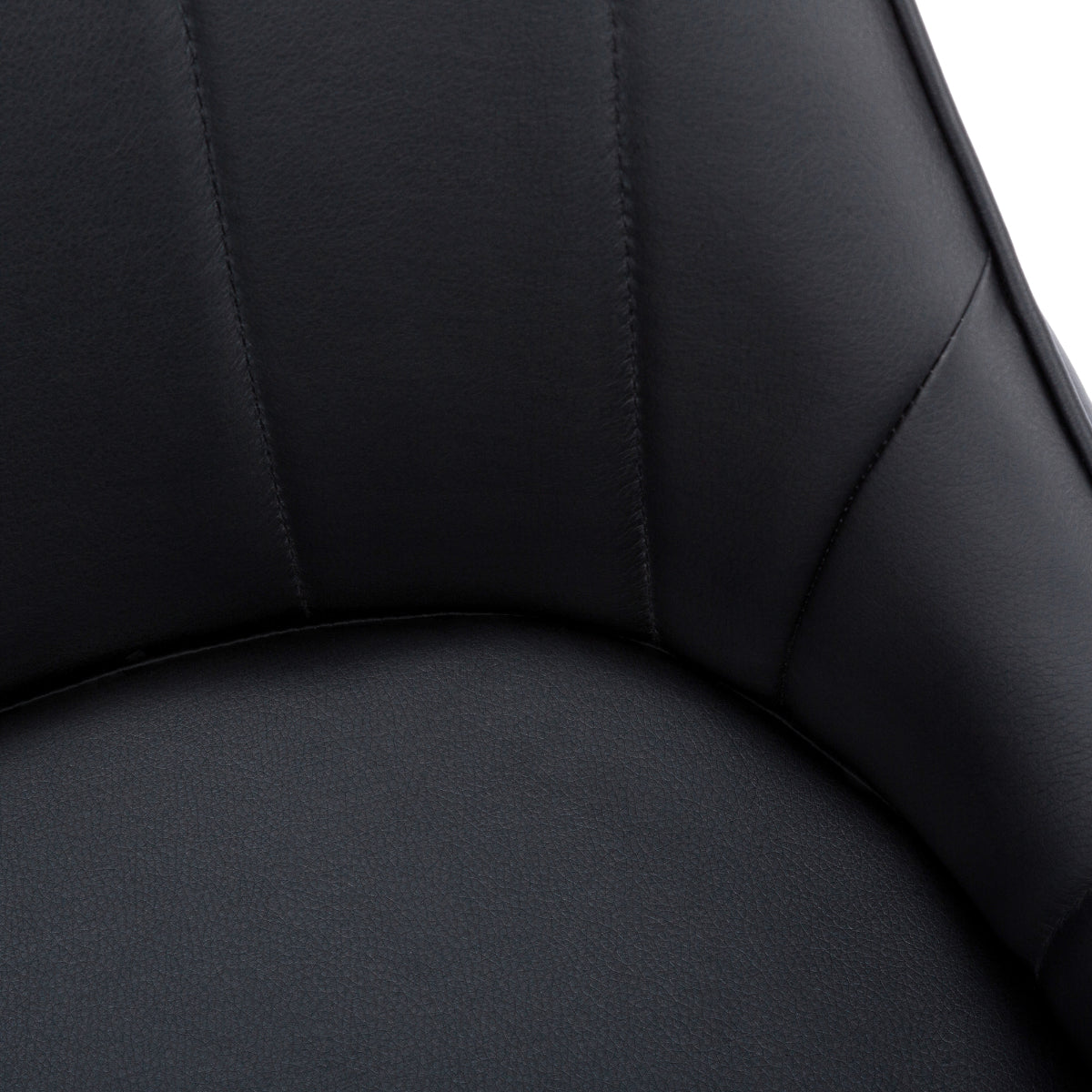 Vera - Dining Chair - Black PU Leather