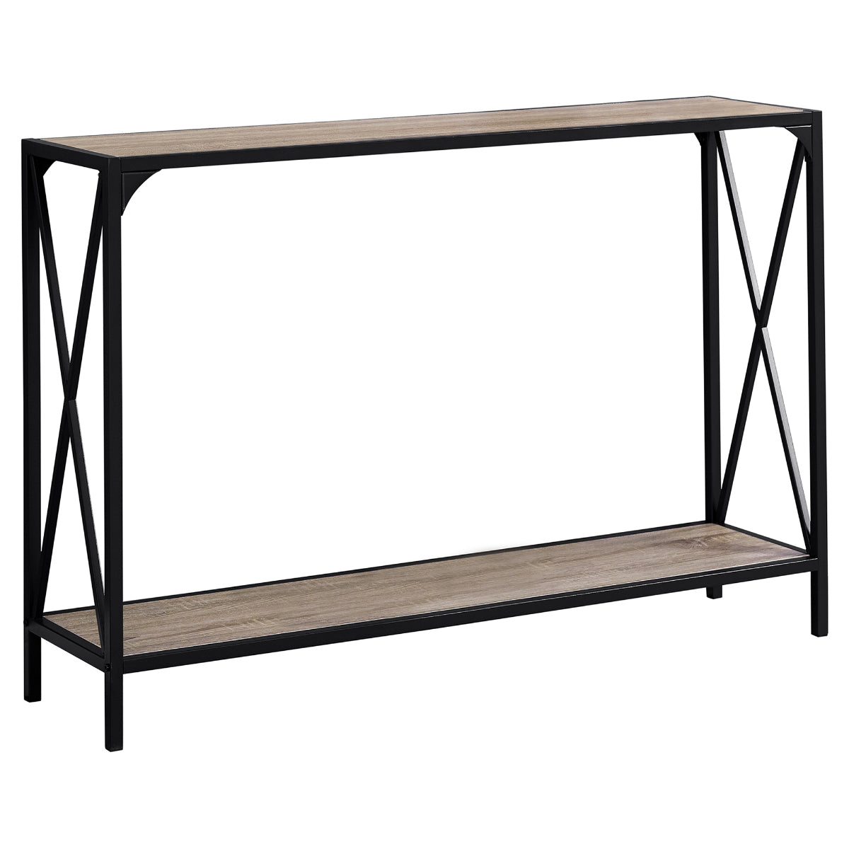Caroline - Console Table - Dark Taupe