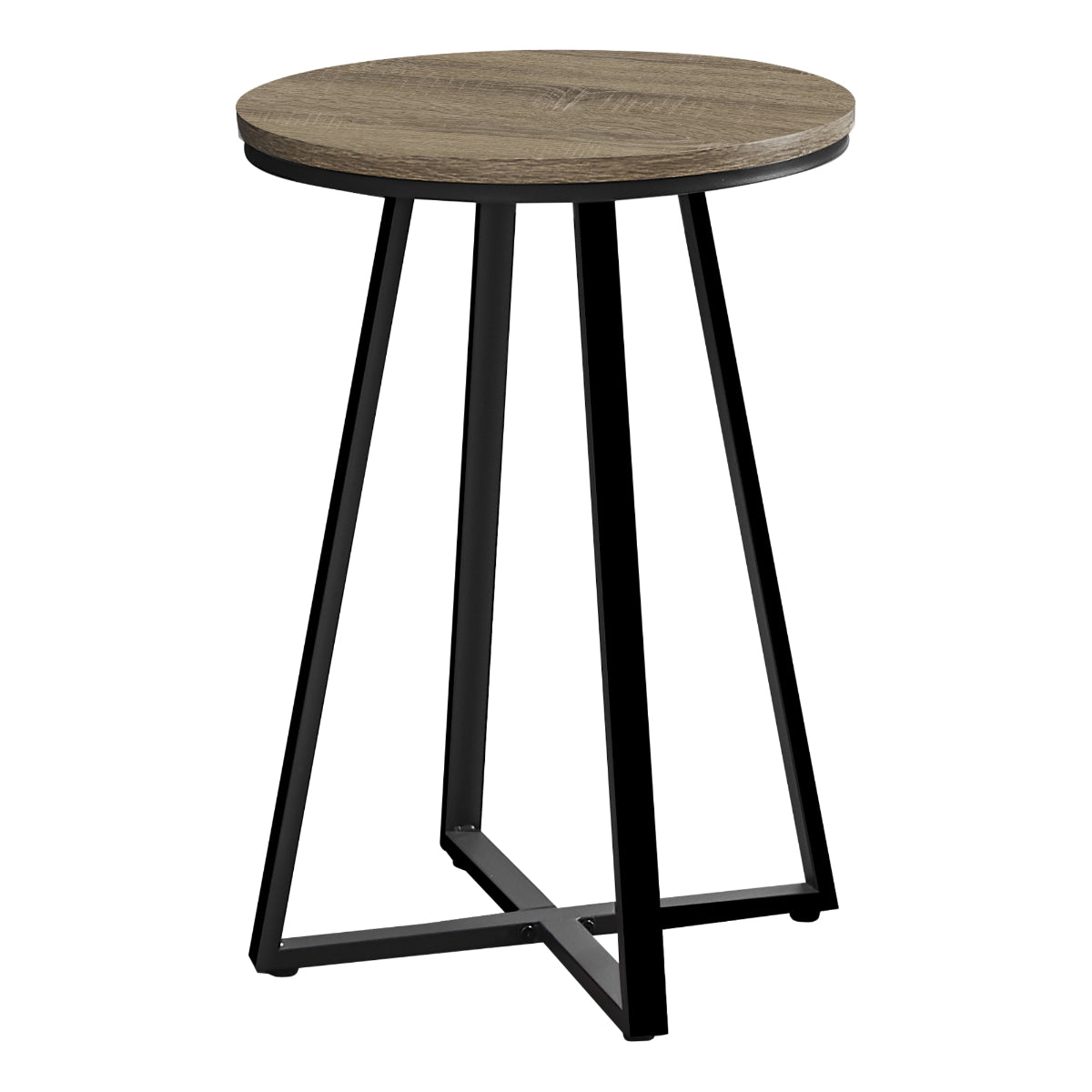 Florence - Side Table - Dark Taupe
