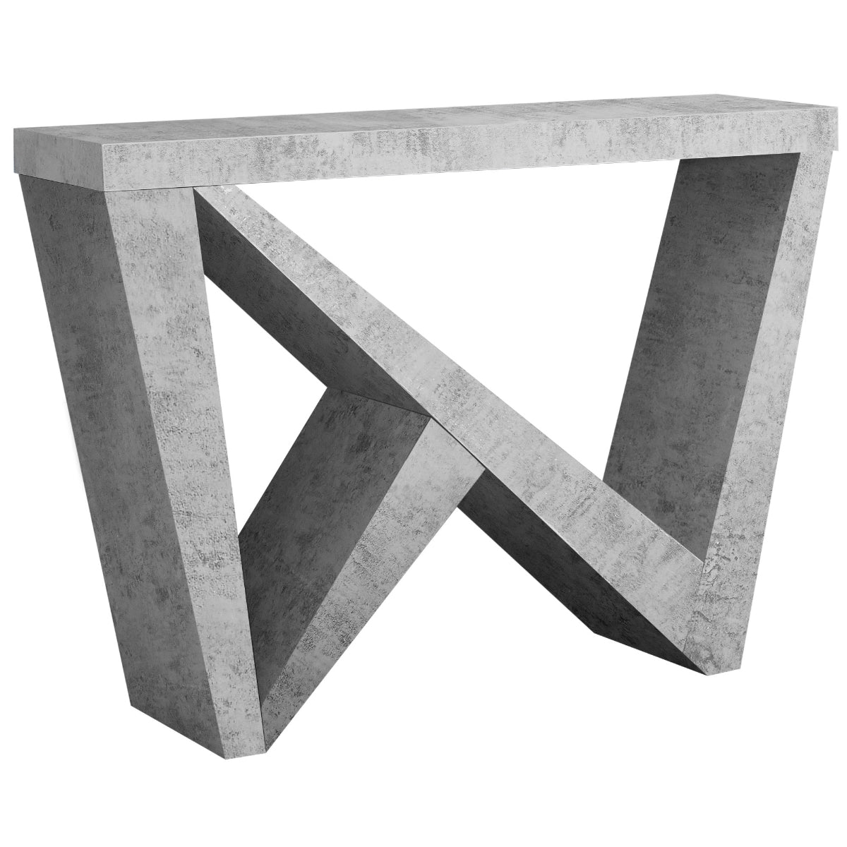 Willy - Console Table - Cement Gray