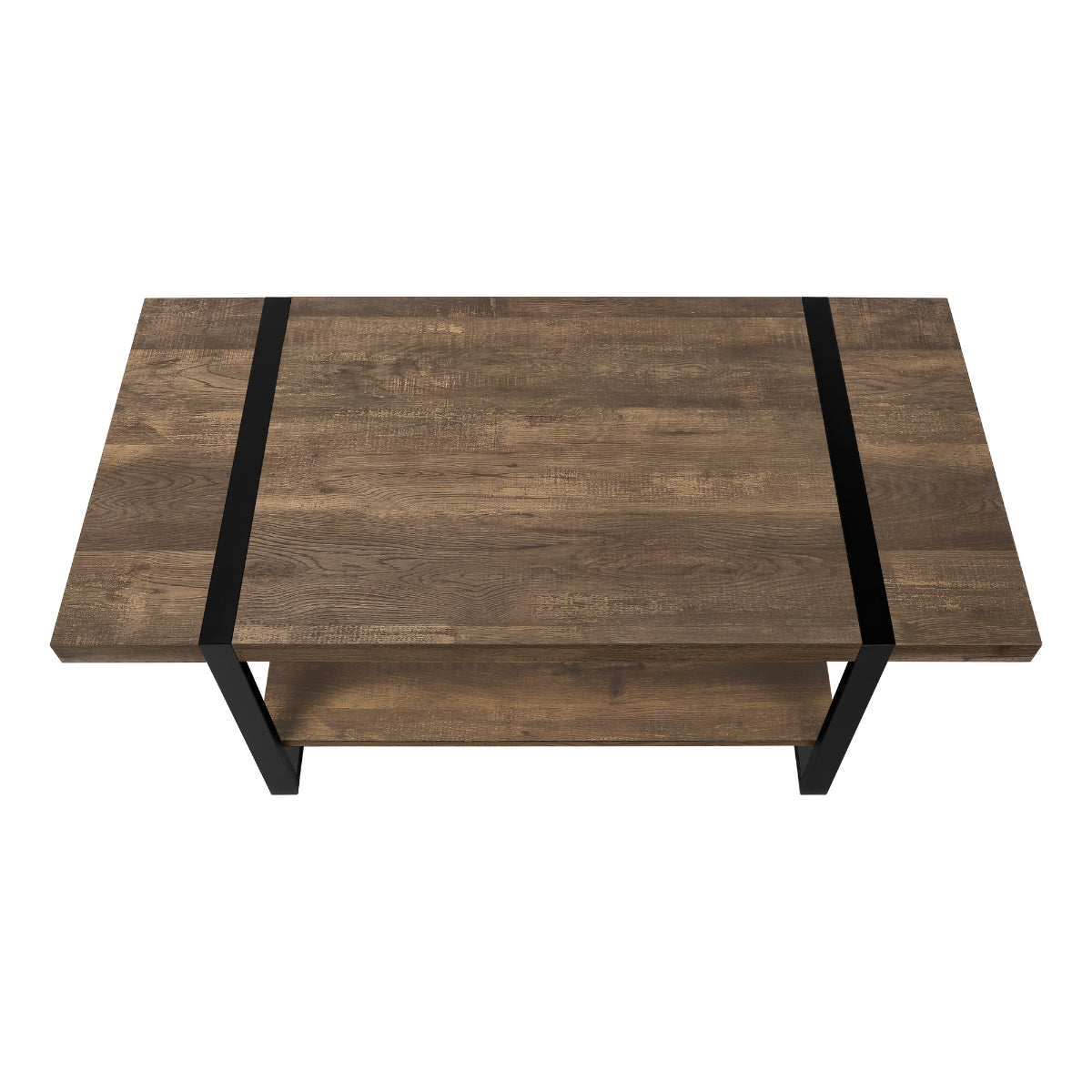 Amari - Coffee Table - Faux Brown Wood