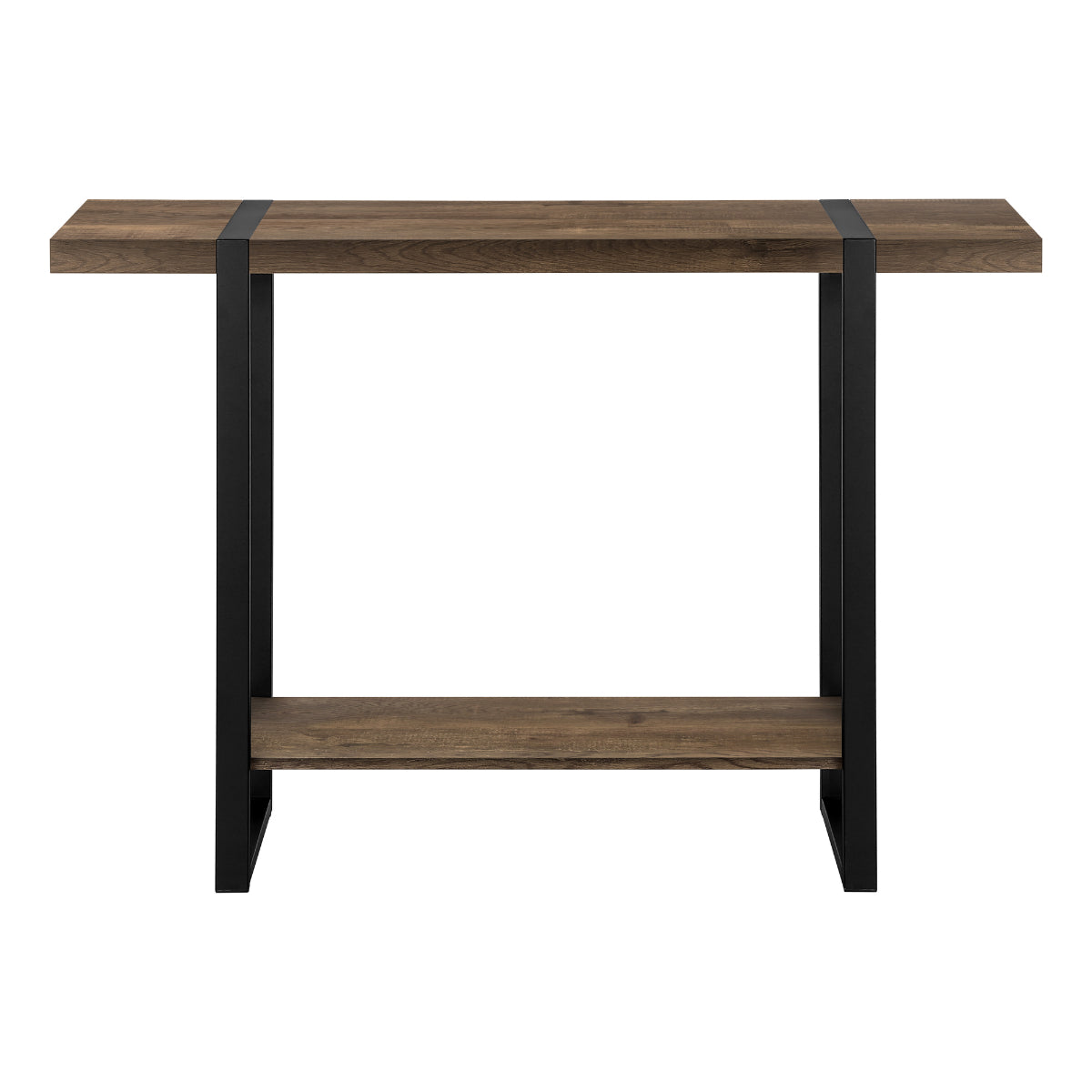 Amari - Console Table - Faux Brown Wood