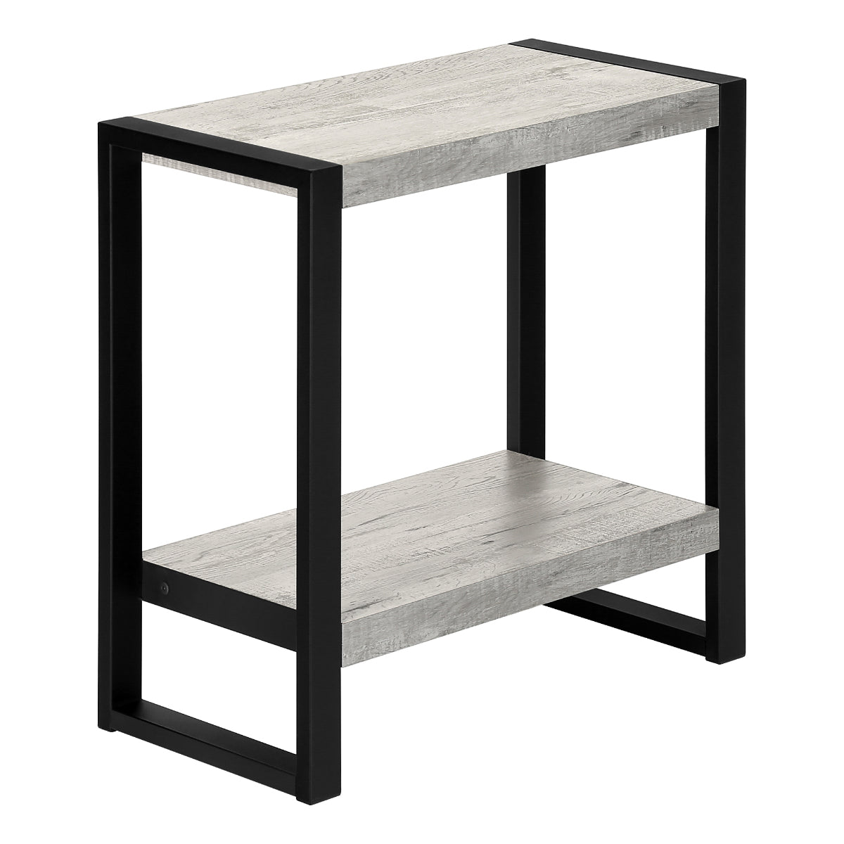 Amari - Side Table - Gray Faux Wood