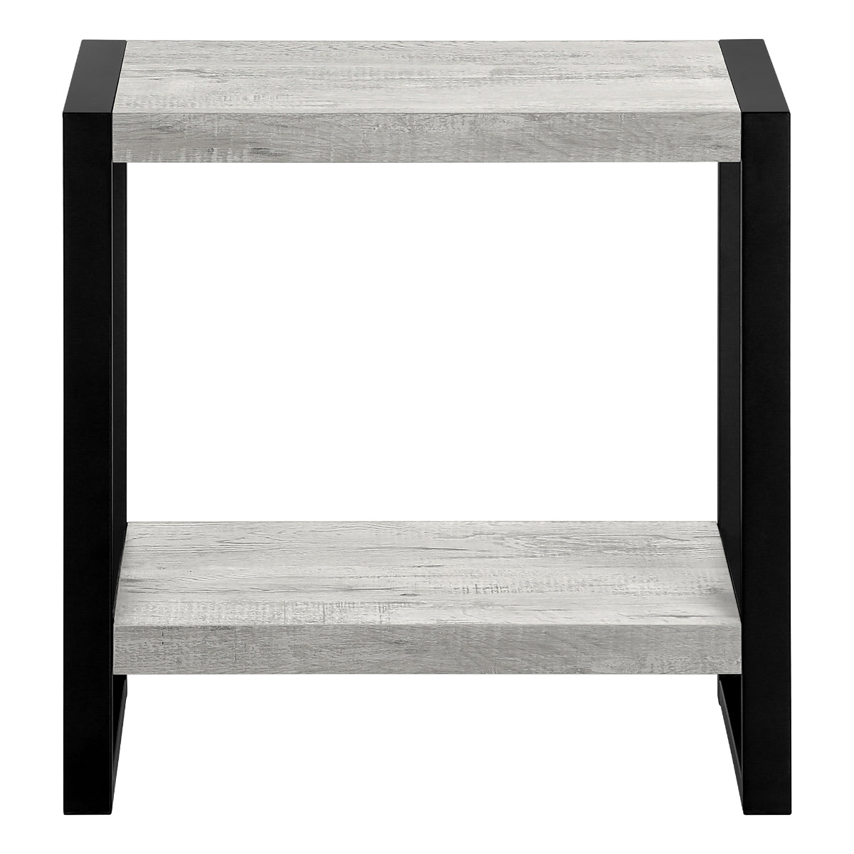Amari - Side Table - Gray Faux Wood