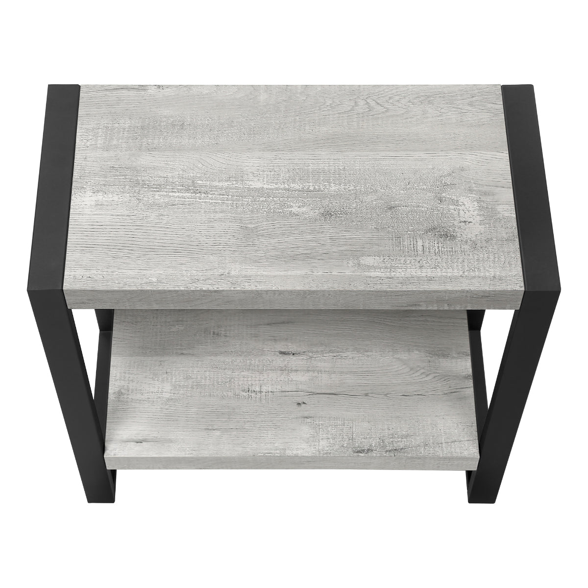 Amari - Side Table - Gray Faux Wood