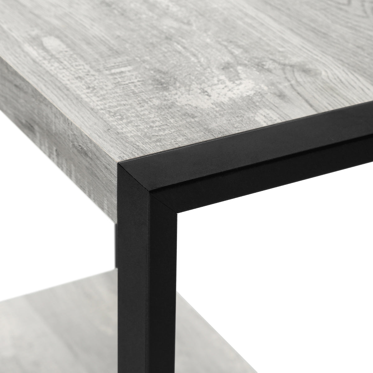 Amari - Side Table - Gray Faux Wood