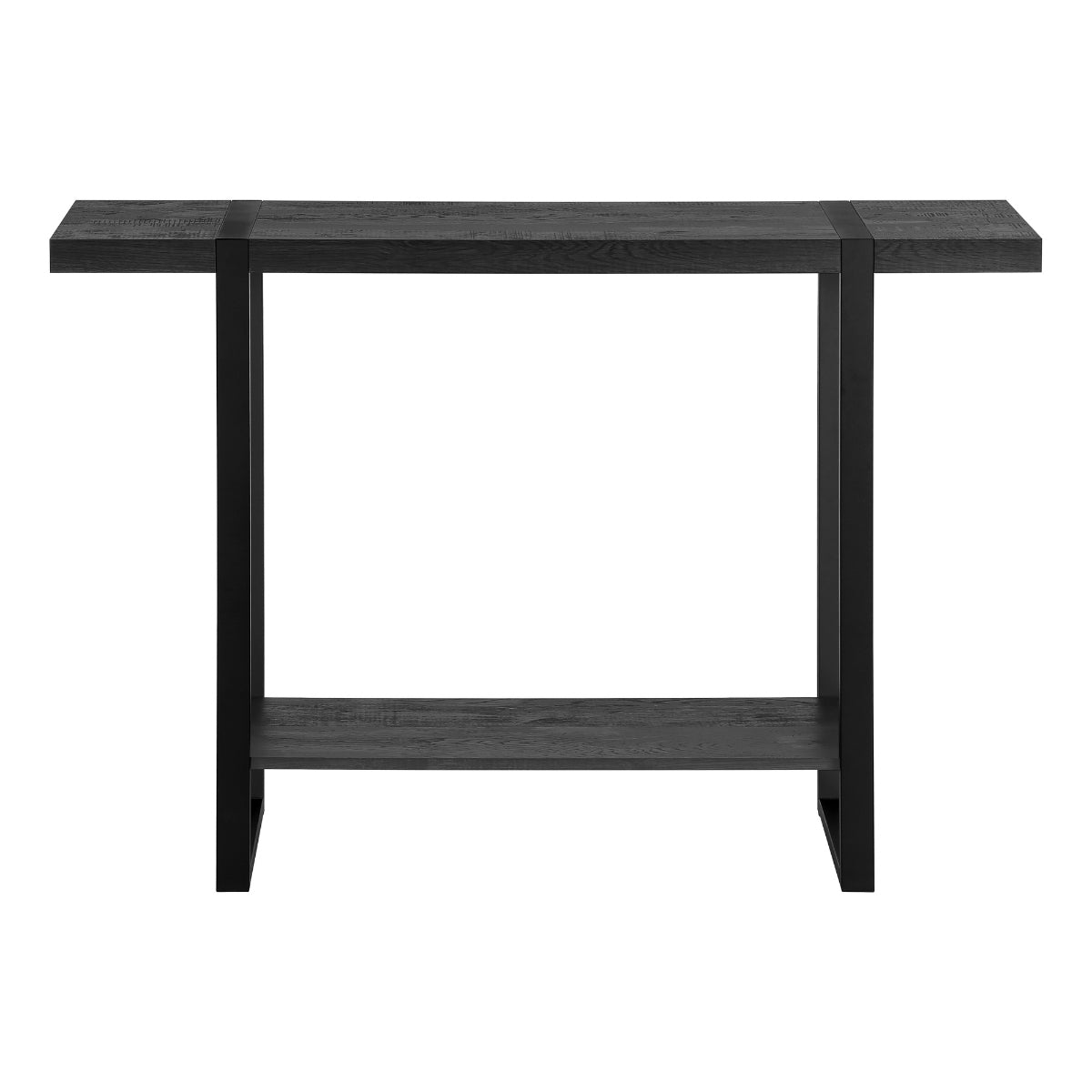 Amari - Console Table - Black Faux Wood