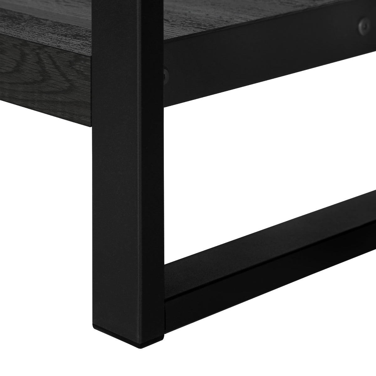 Amari - Side Table - Black Faux Wood