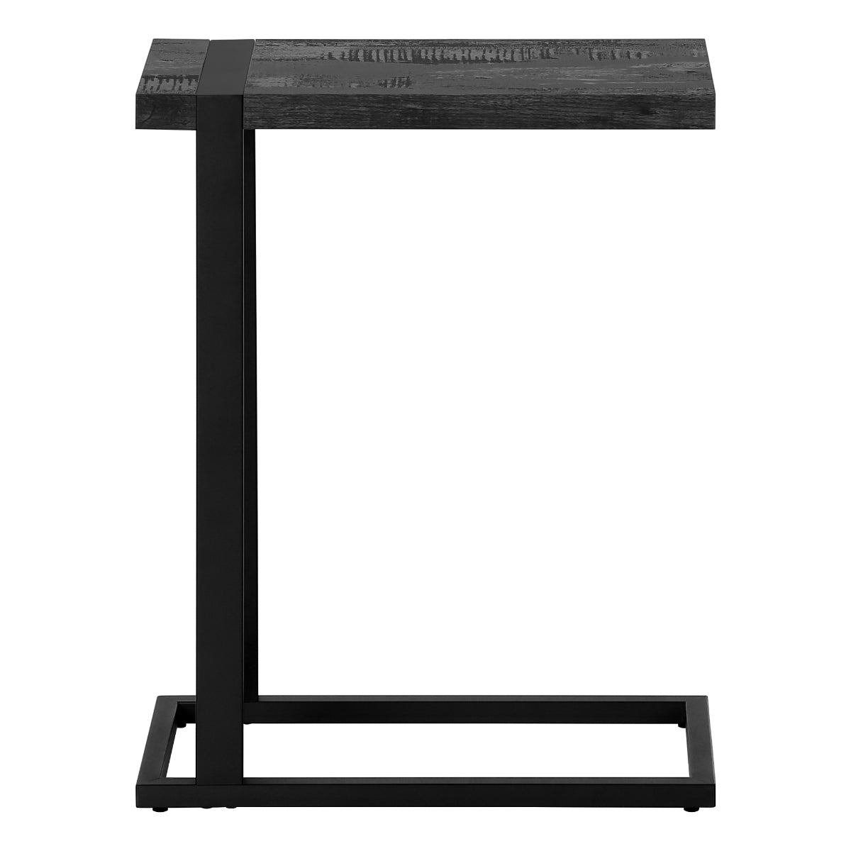 Amari - Side Table - Black Faux Wood