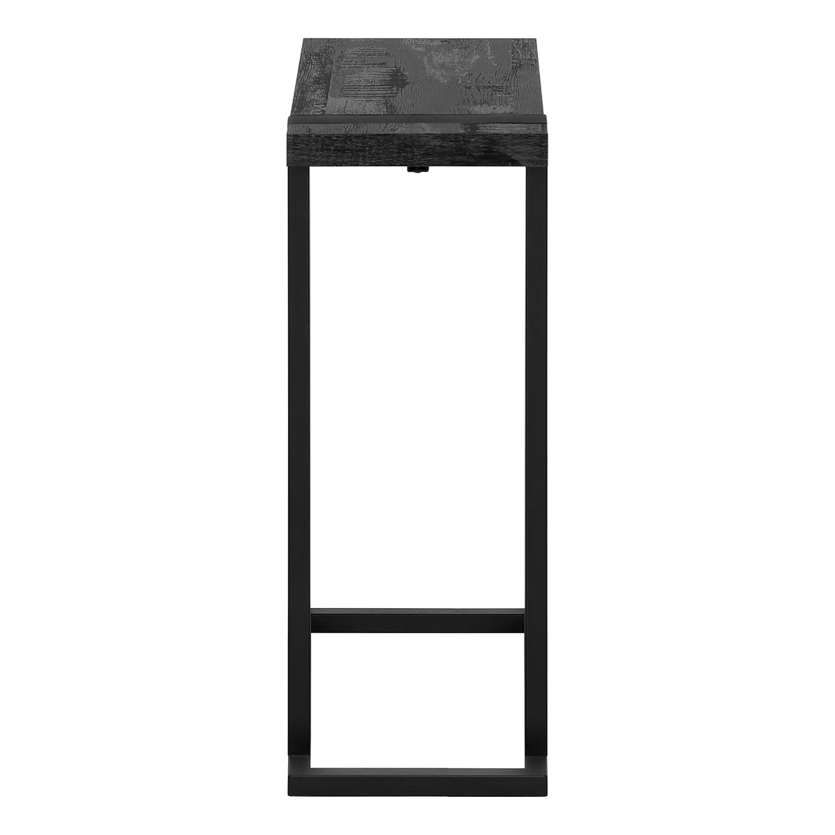 Amari - Side Table - Black Faux Wood