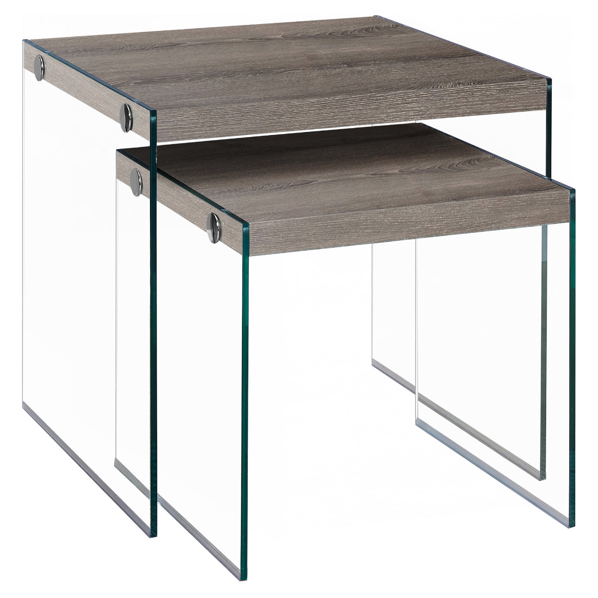 Milo - Nesting Tables - Dark Taupe