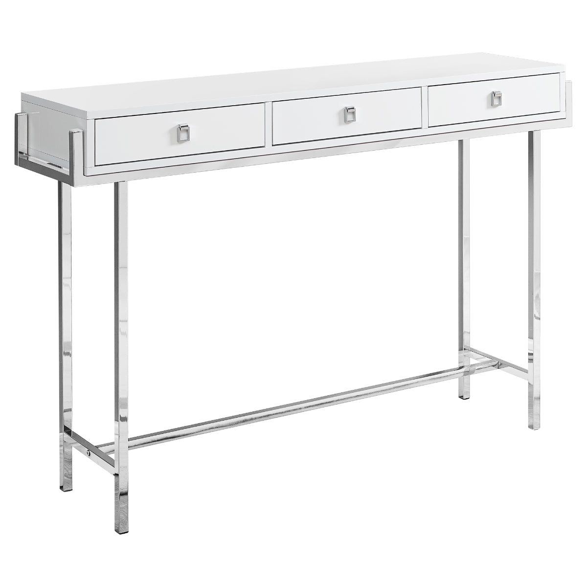 Mathis - Console Table - Glossy White