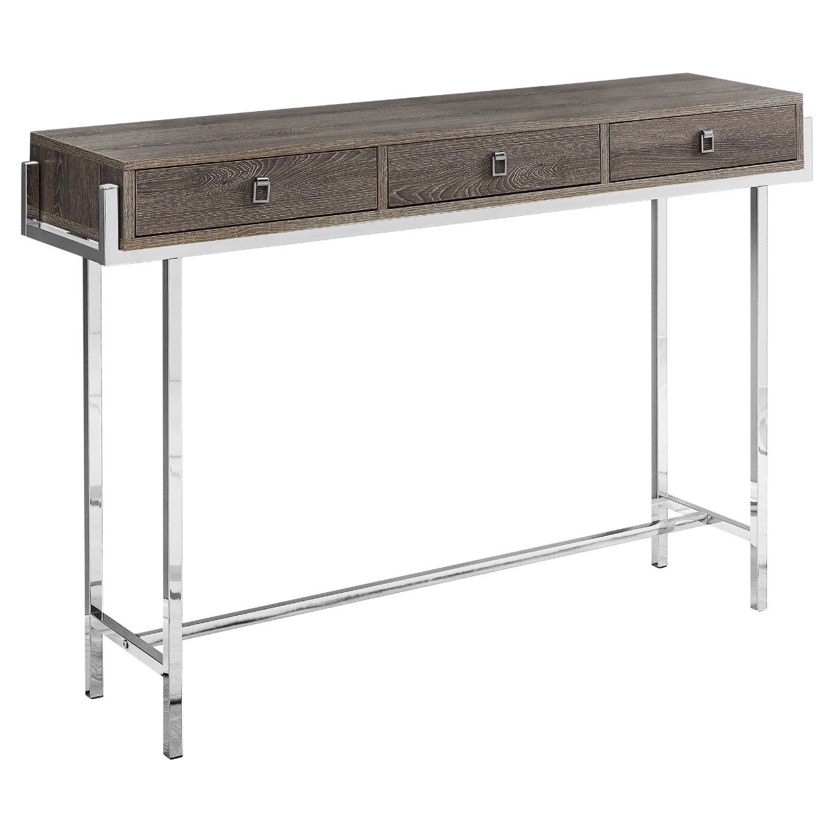 Mathis- Console Table - Dark Taupe