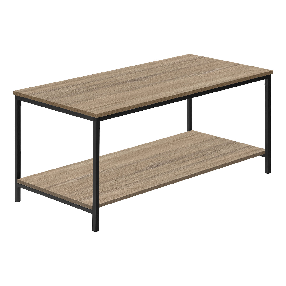 Ezra - Coffee Table - Dark Taupe