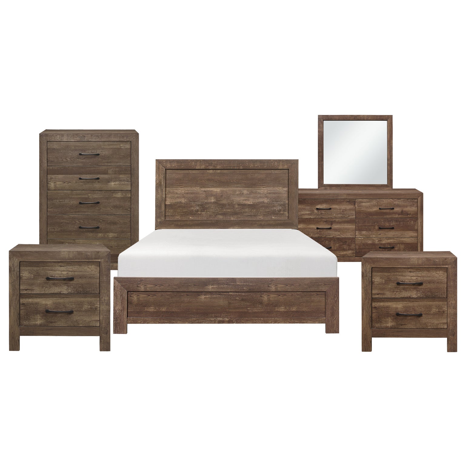 Corbin - Bedroom Set - Rustic Brown