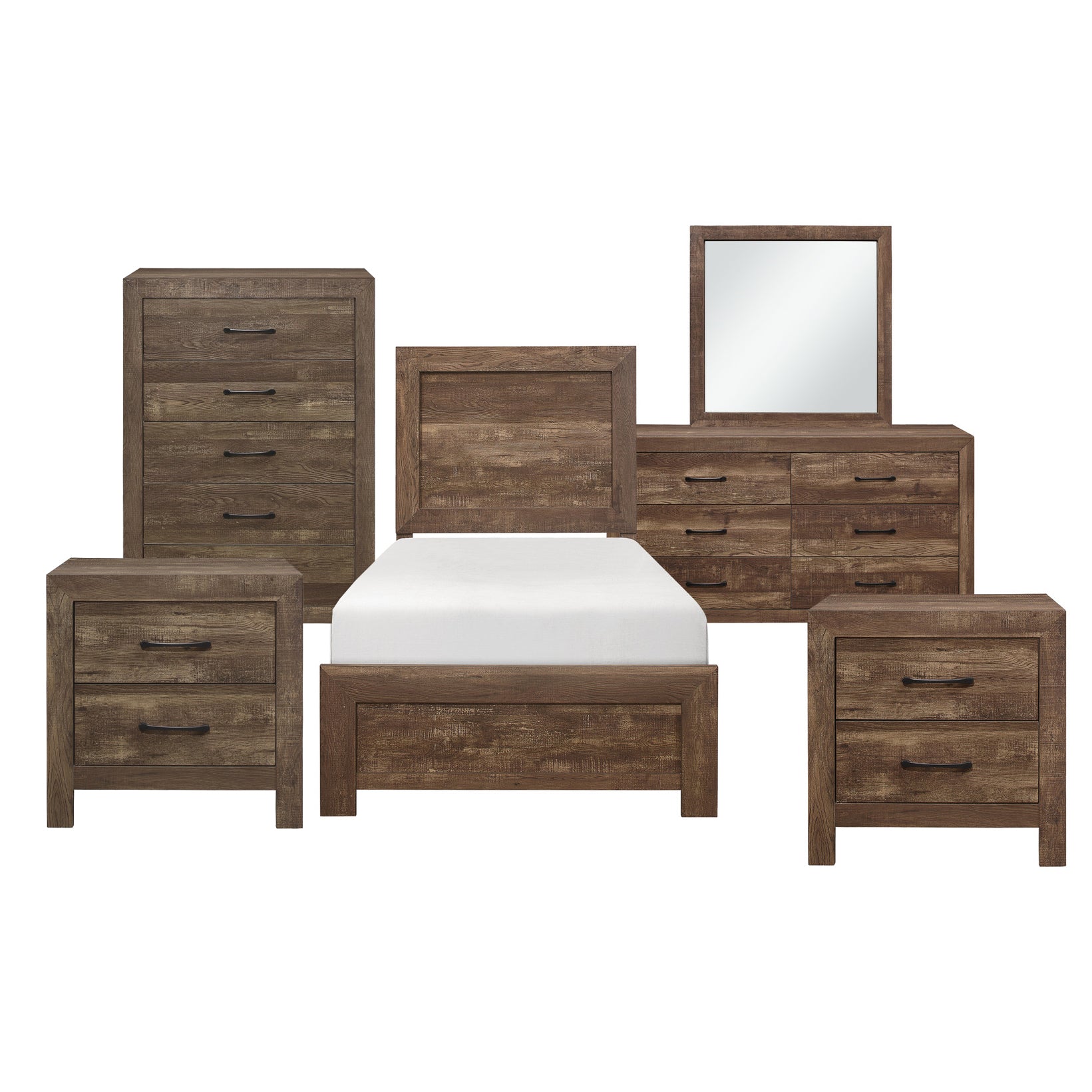 Corbin - Bedroom Set - Rustic Brown
