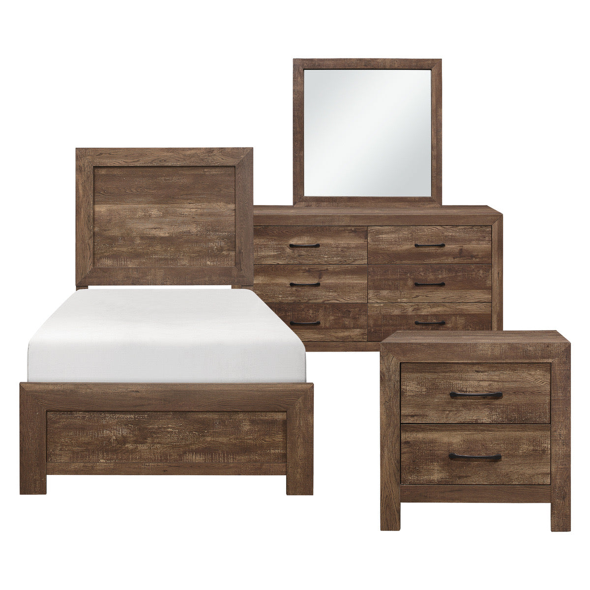 Corbin - Bedroom Set - Rustic Brown