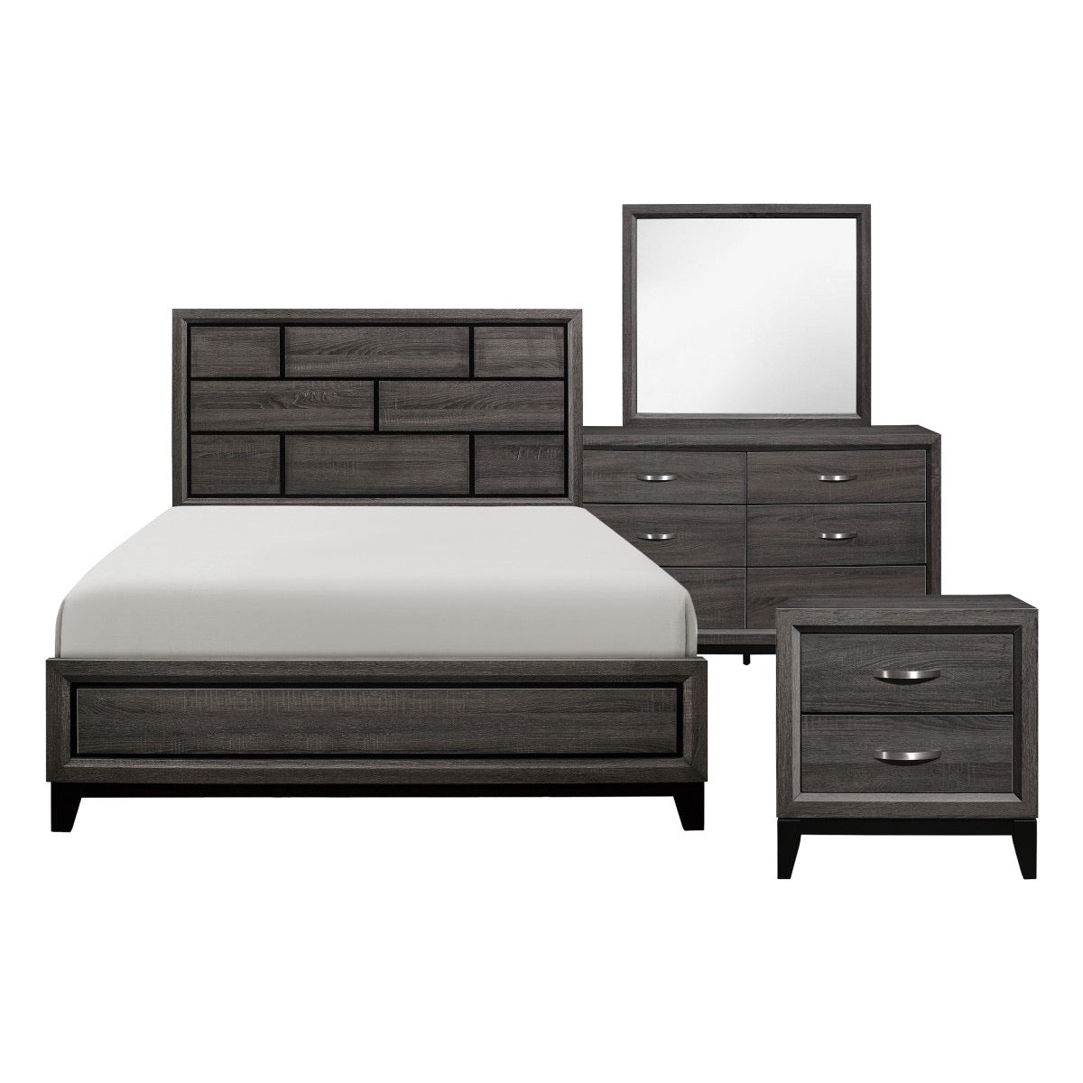 Davi - Bedroom Set - Grey