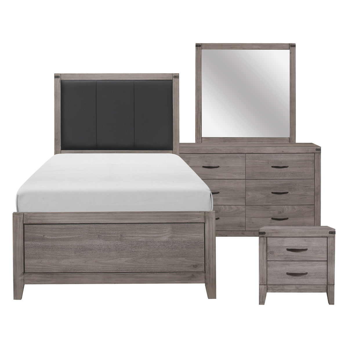 Woodrow - Bedroom Set - Grey