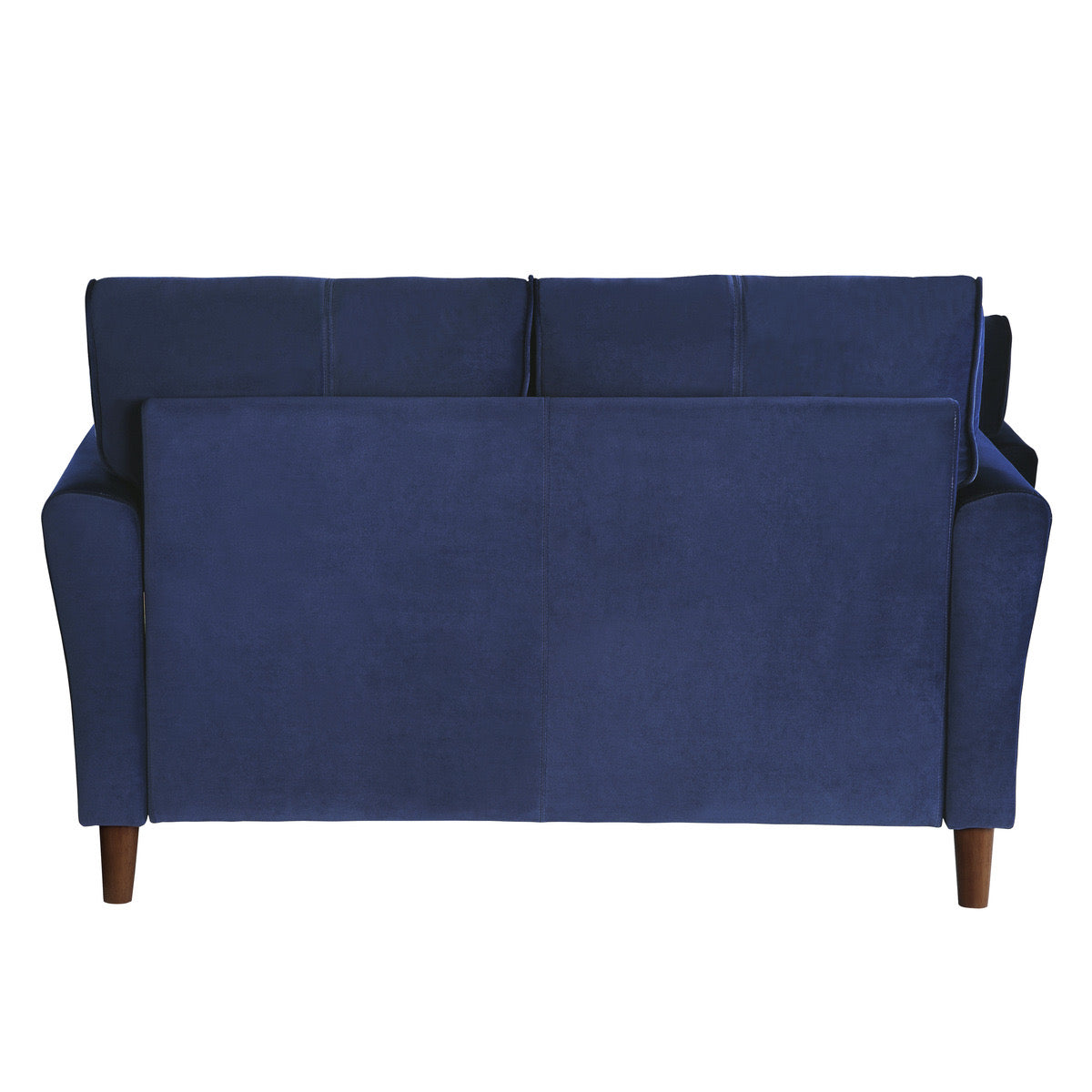 Causeuse - Velour Bleu - Dunleith