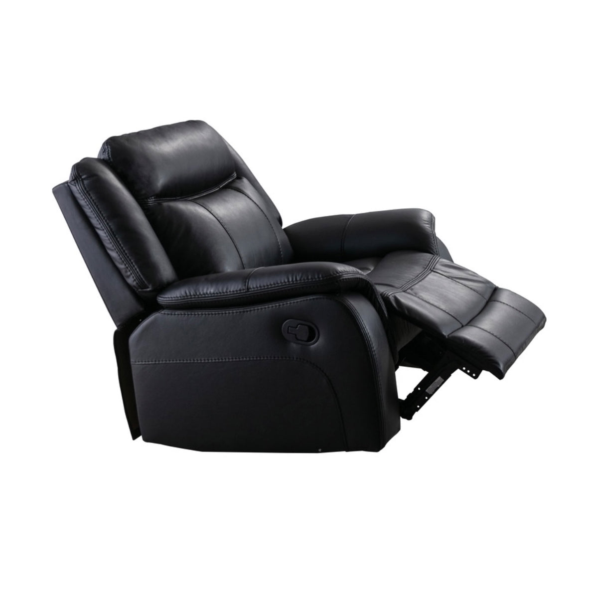 Paxton - Recliner - Black Leather