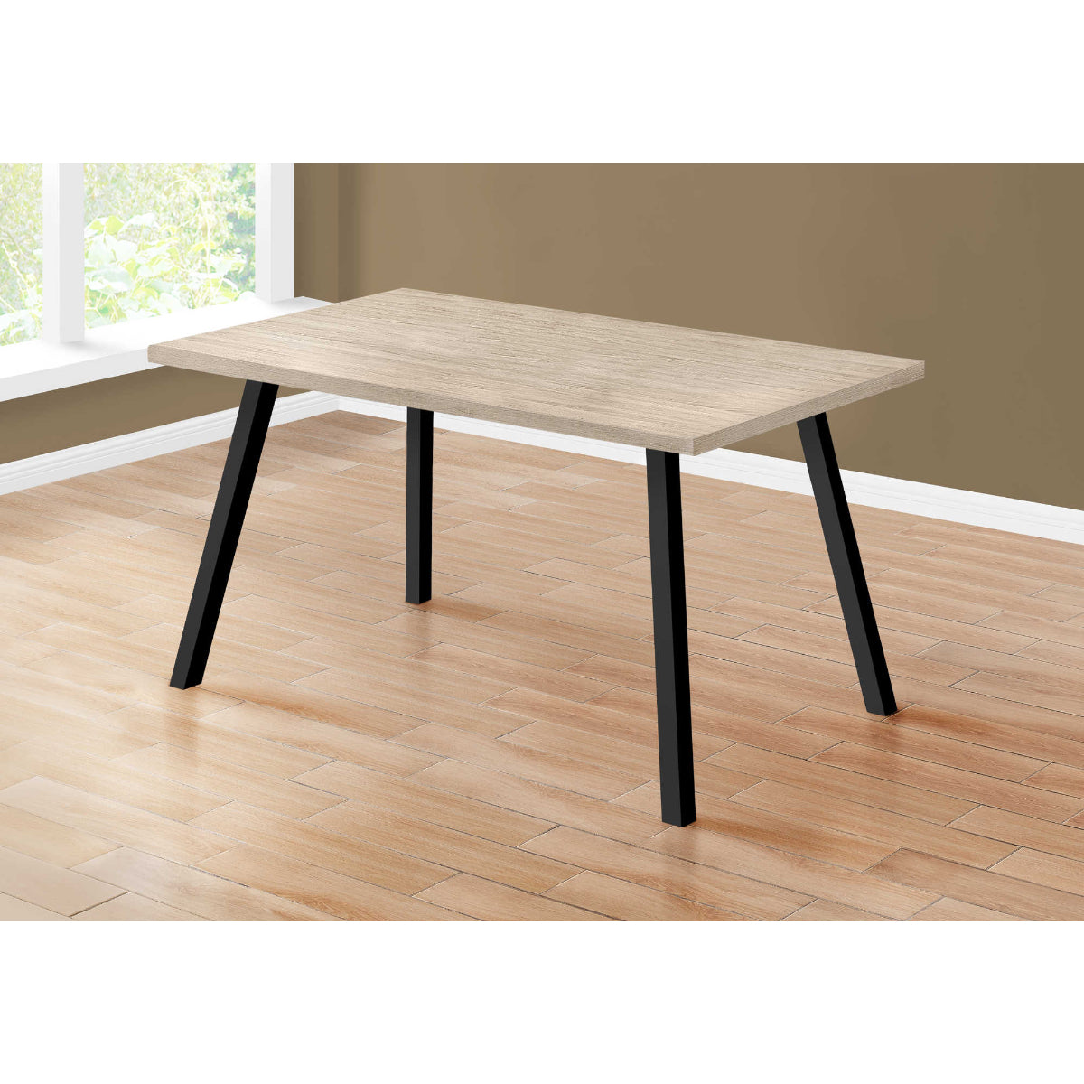 Inès - Dining Table - Dark Taupe