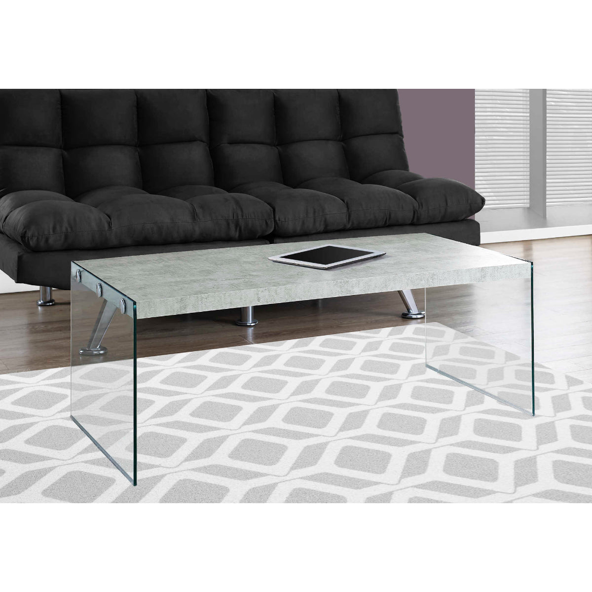Milo - Coffee Table - Grey Cement