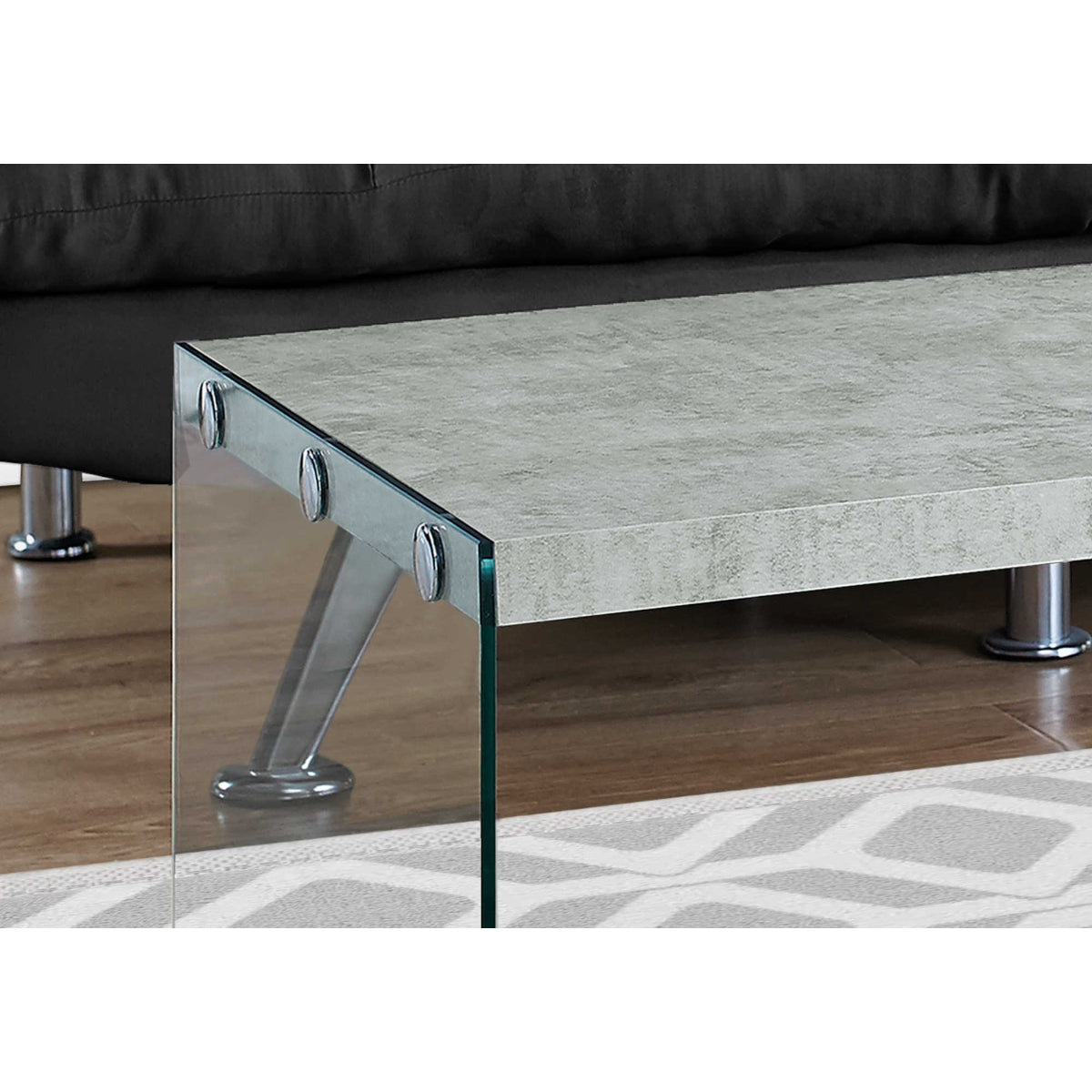 Milo - Coffee Table - Grey Cement