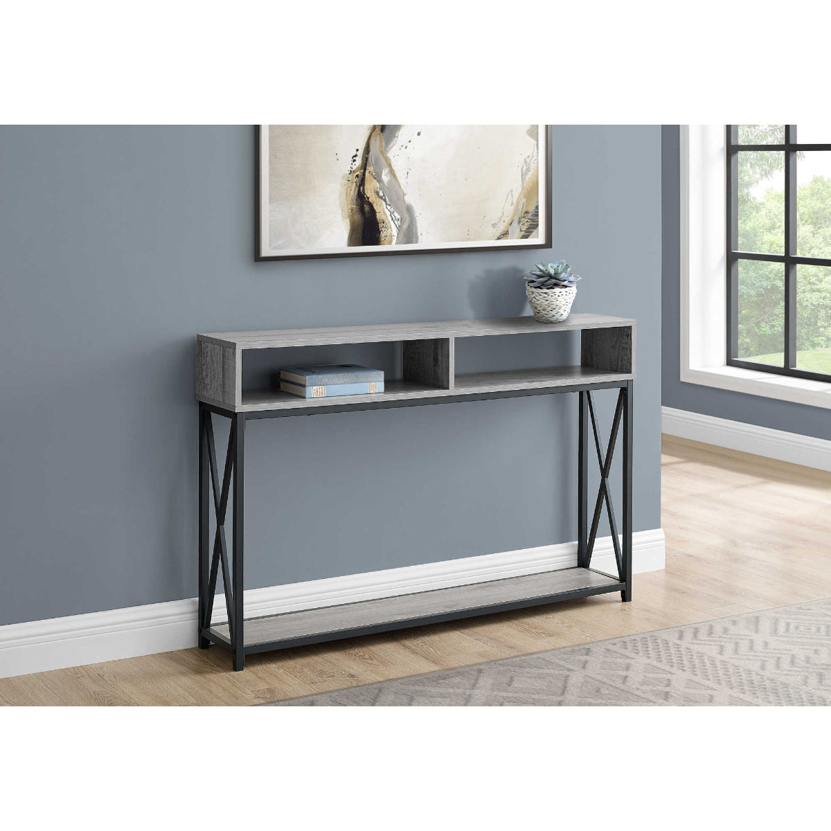 Nathan - Console Table - Grey