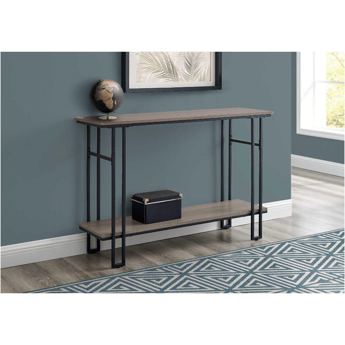 Leandro - Console Table - Taupe