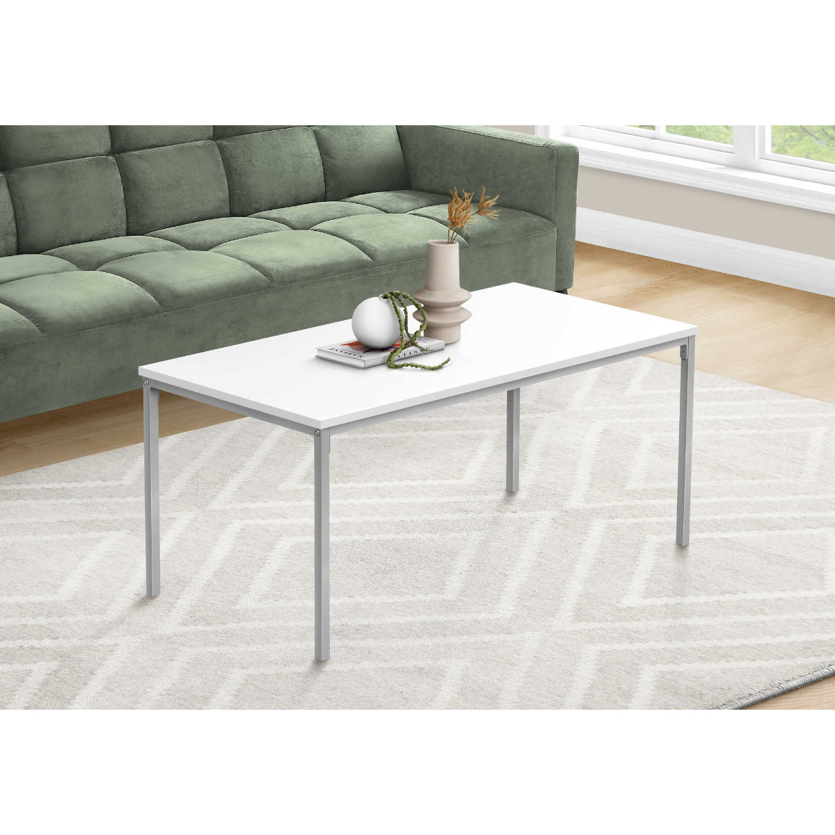 Iris - Coffee Table - White