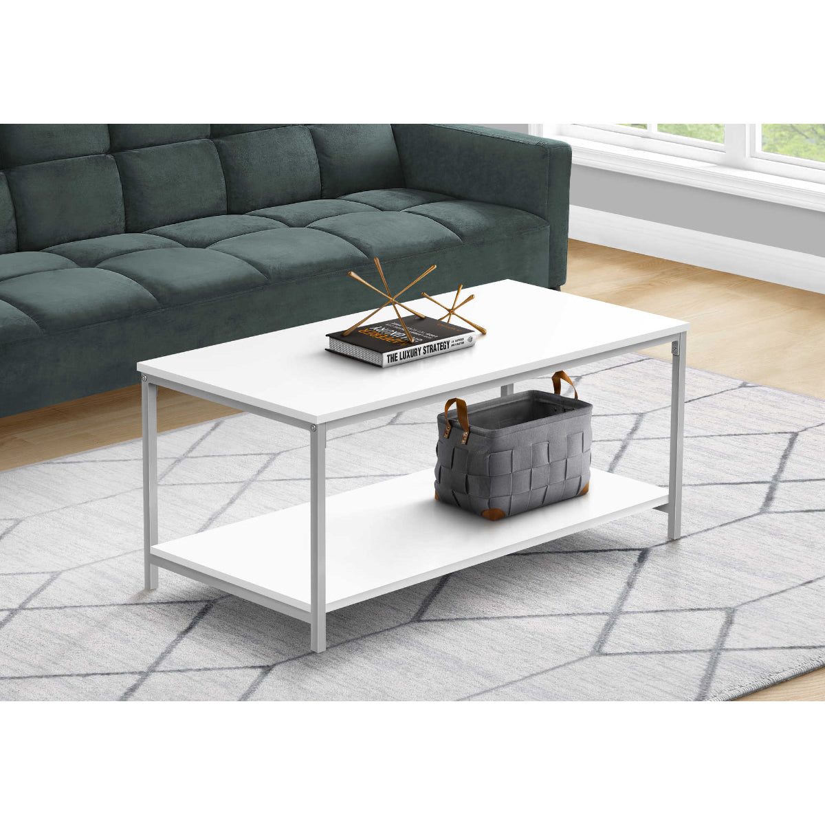 Ezra - Coffee Table - White