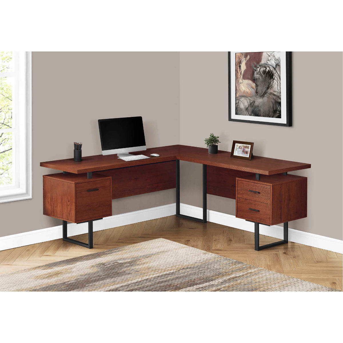 Dorian - Corner office desk