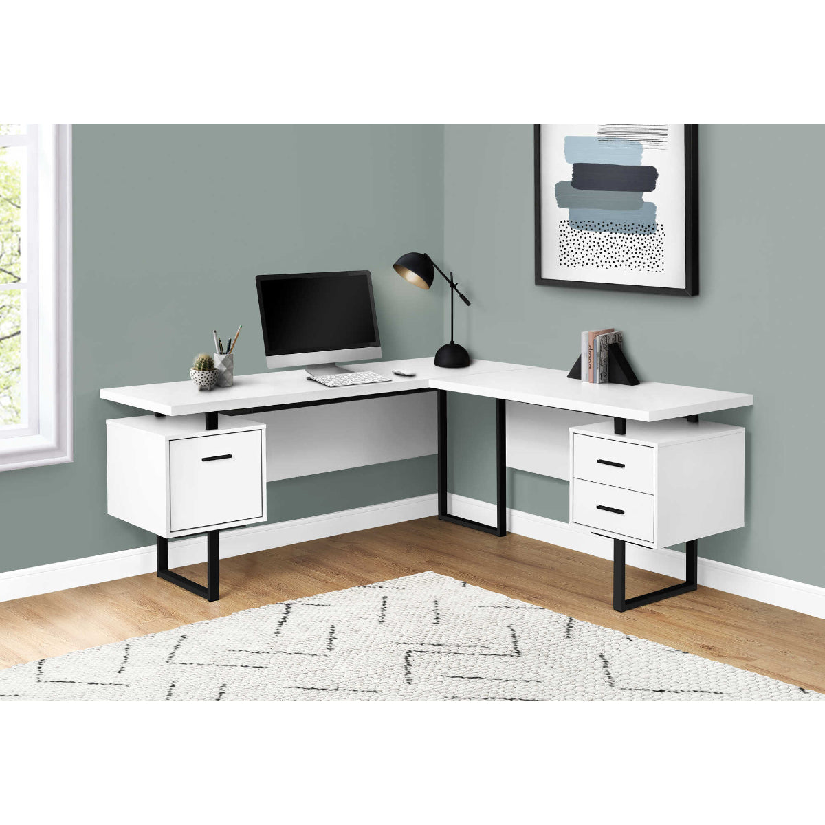 Dorian - Corner office desk