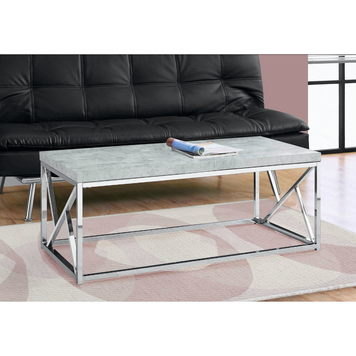 Finley - Coffee Table - Cement Grey