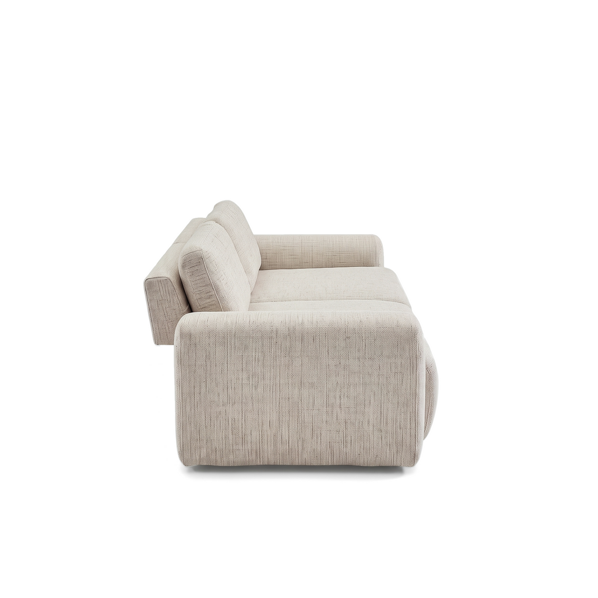 Celine - Loveseat - Beige Fabric