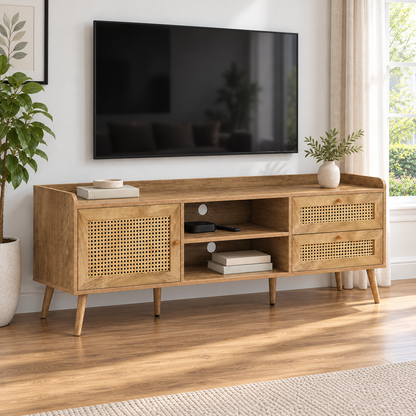 Garrett - Meuble de TV - Noyer - 72 po