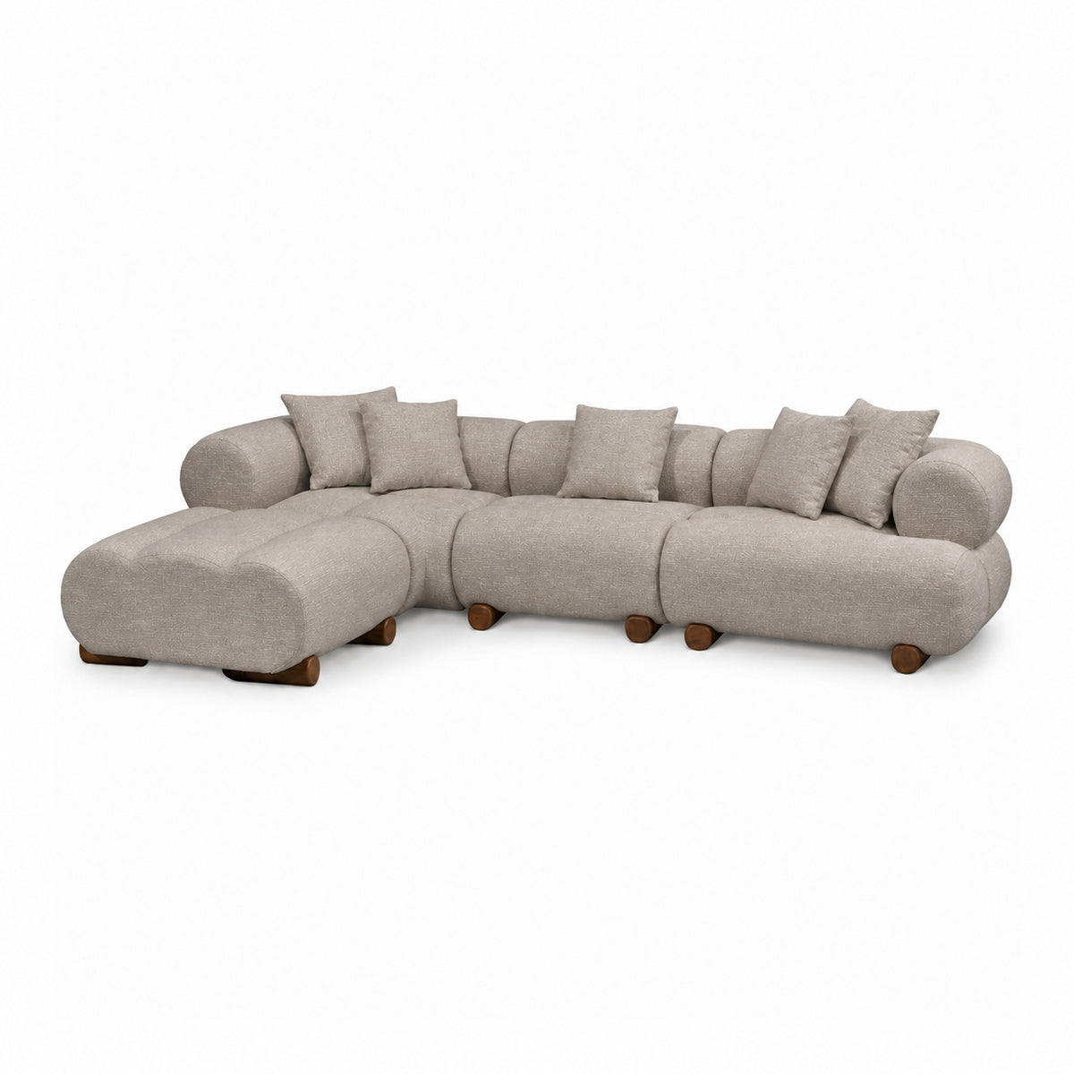 Kenan - Modular Sectional - Taupe