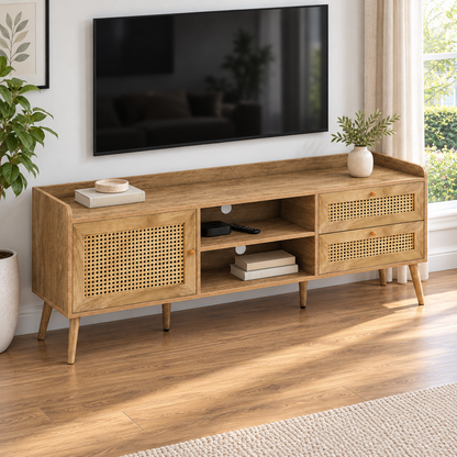 Garrett - Meuble de TV - Noyer - 72 po
