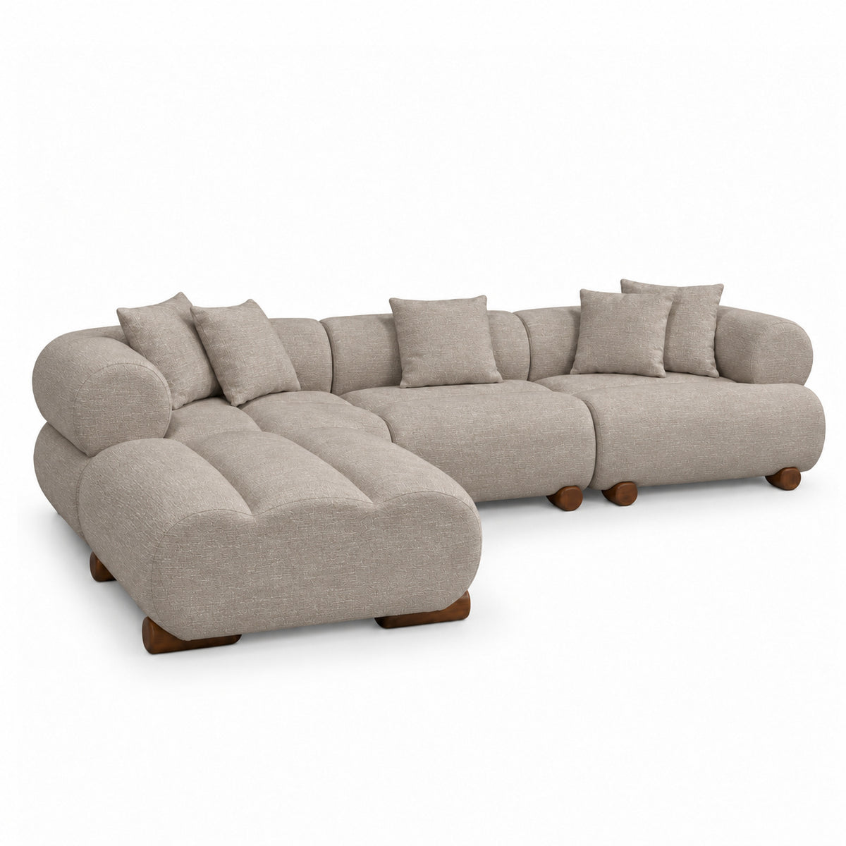 Kenan - Modular Sectional - Taupe
