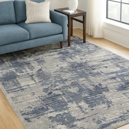 Rug - Beige / Grey / Blue