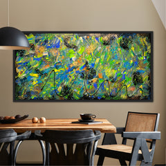 Artwork on Acrylic Gallery Canvas - 30 H x 60 W in Glossy - Jonart
