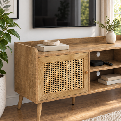 Garrett - Meuble de TV - Noyer - 72 po