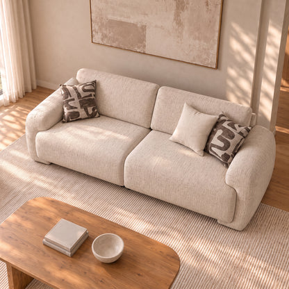 Celine - Sofa - Beige Fabric